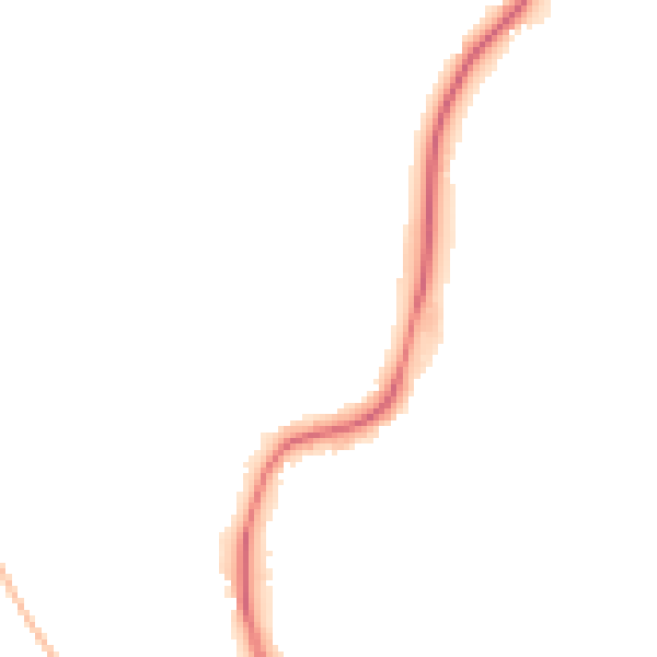 Night-time road noise heatmap for TN16 3GD