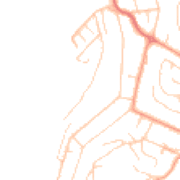 Daytime road noise heatmap for TN16 3JQ