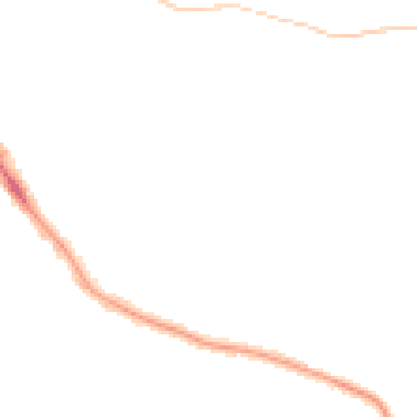 Night-time road noise heatmap for TN16 3LU