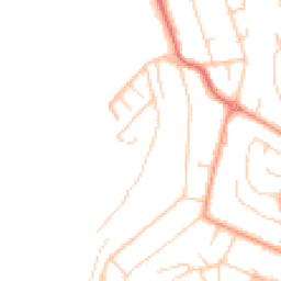 Daytime road noise heatmap for TN16 3XF