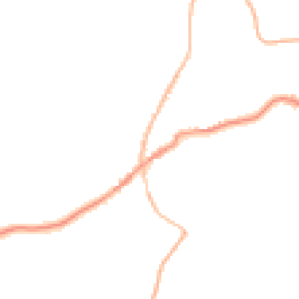 Night-time road noise heatmap for TN17 1AH