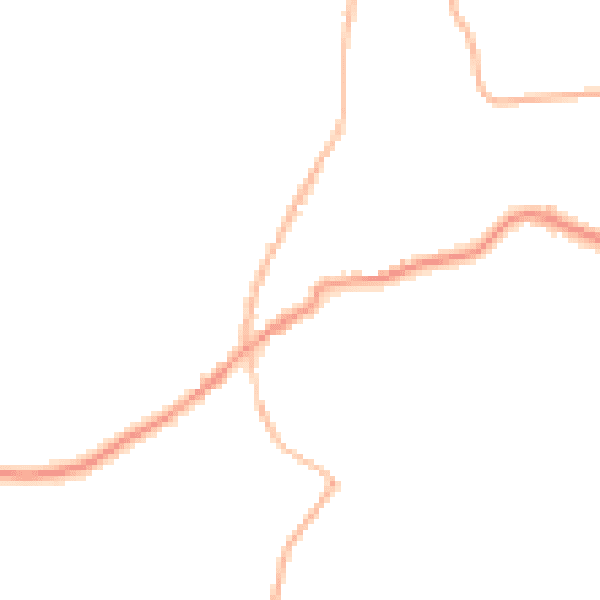 Night-time road noise heatmap for TN17 1AJ