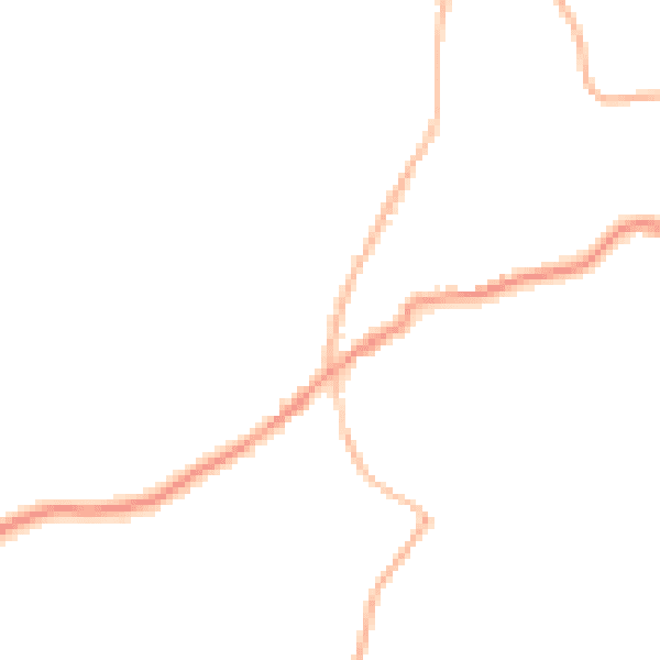 Night-time road noise heatmap for TN17 1AR