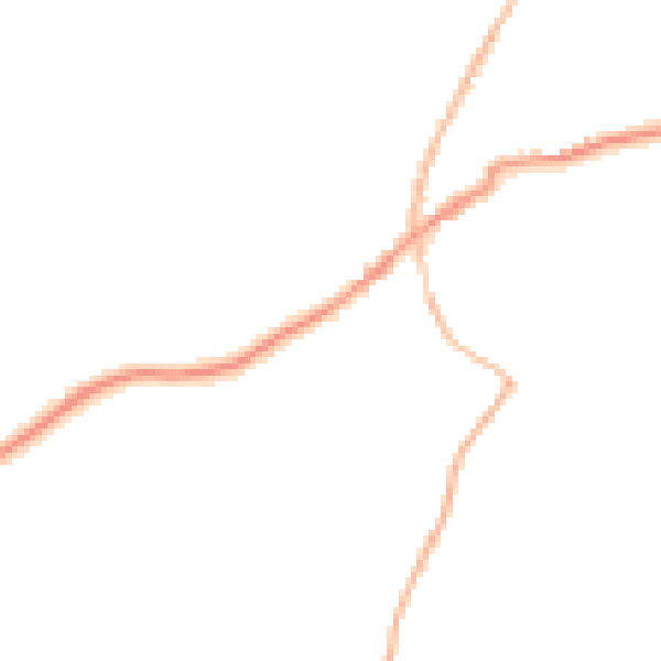 Night-time road noise heatmap for TN17 1BE