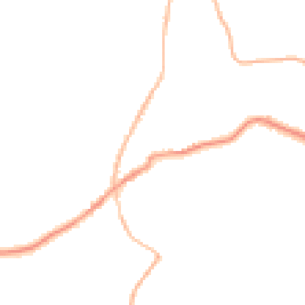 Night-time road noise heatmap for TN17 1BH