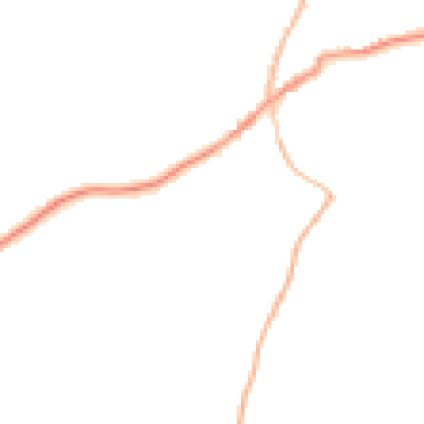 Night-time road noise heatmap for TN17 1EG