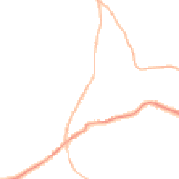 Night-time road noise heatmap for TN17 1HY