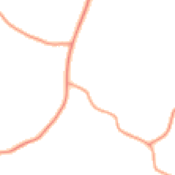 Daytime road noise heatmap for TN17 2AX