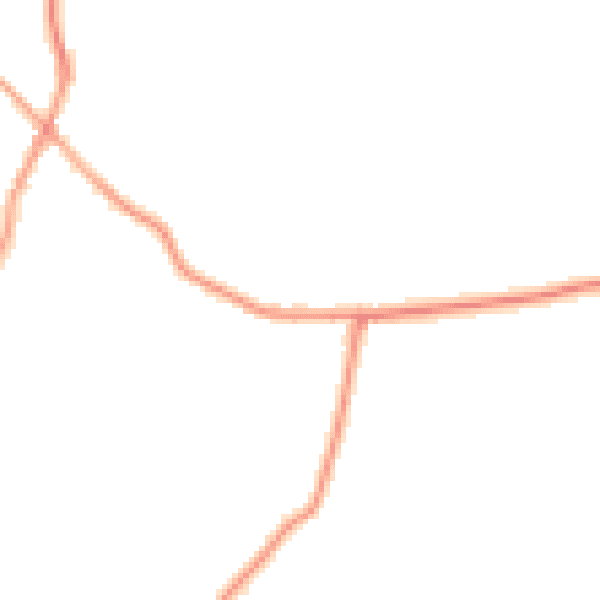 Daytime road noise heatmap for TN17 2BF