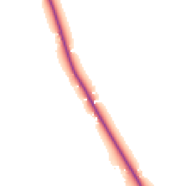 Daytime road noise heatmap for TN17 2BU