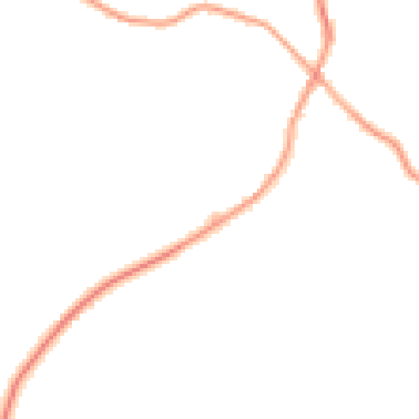 Daytime road noise heatmap for TN17 2DE