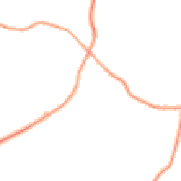 Daytime road noise heatmap for TN17 2DH