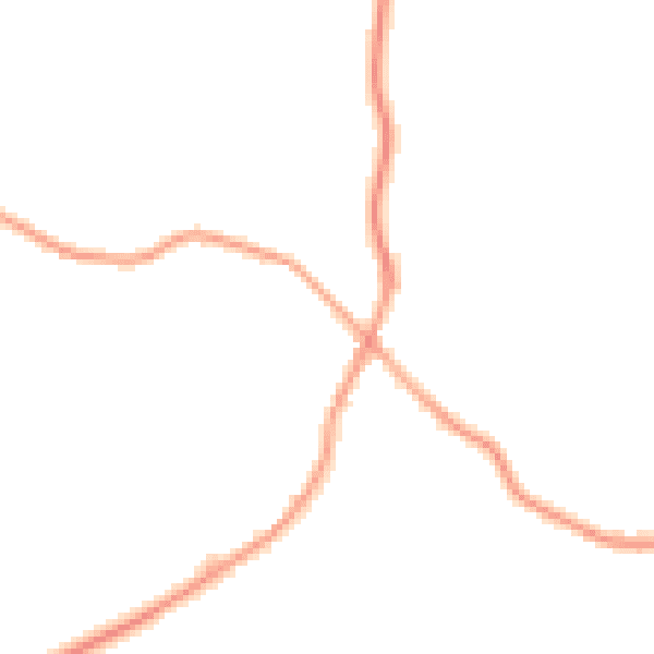 Daytime road noise heatmap for TN17 2DP