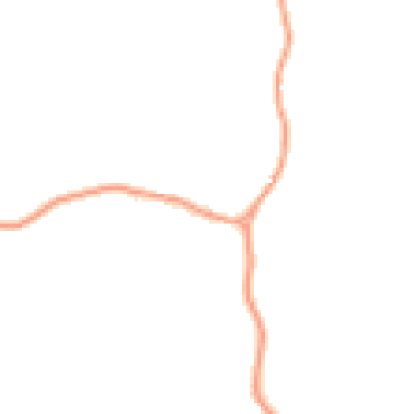 Daytime road noise heatmap for TN17 2NJ