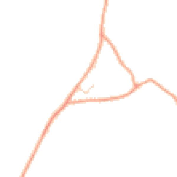 Daytime road noise heatmap for TN17 2SB