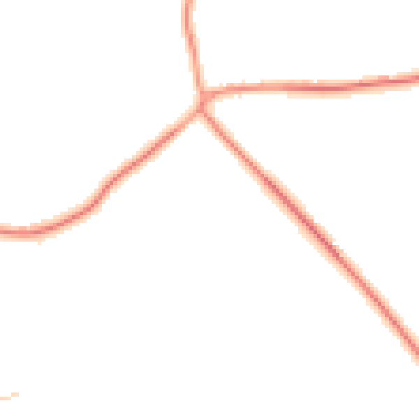 Daytime road noise heatmap for TN17 3NX