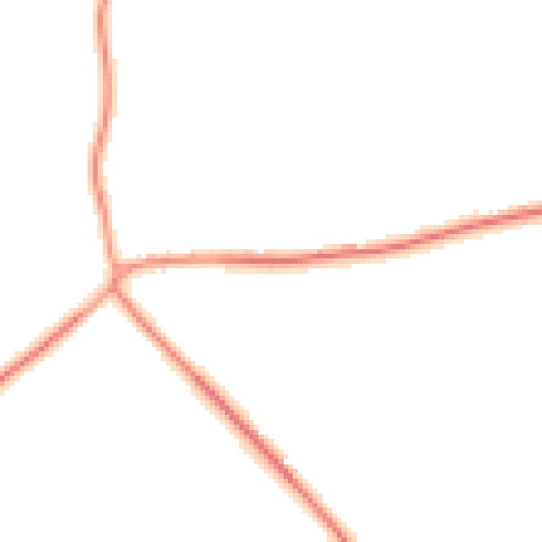 Daytime road noise heatmap for TN17 3PA