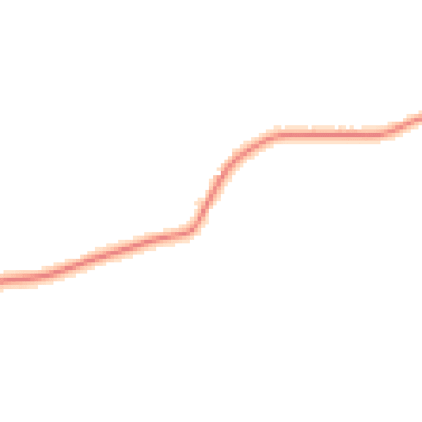 Daytime road noise heatmap for TN17 3PB