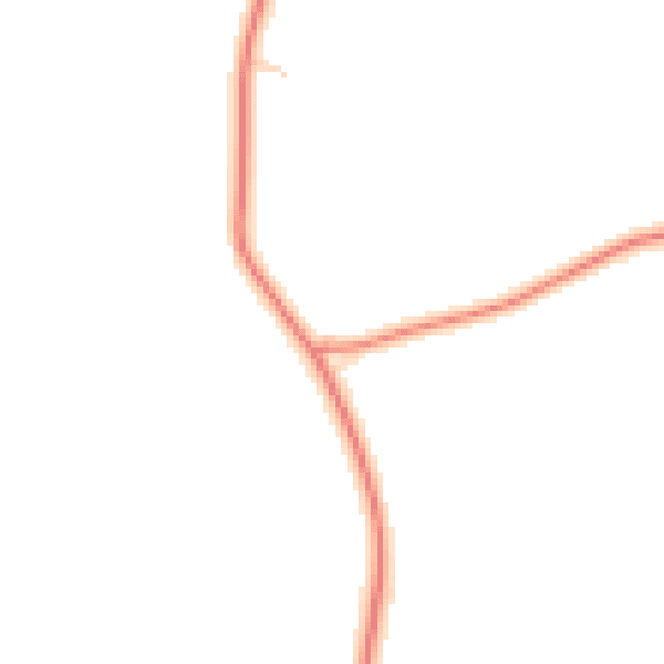 Daytime road noise heatmap for TN17 4AG