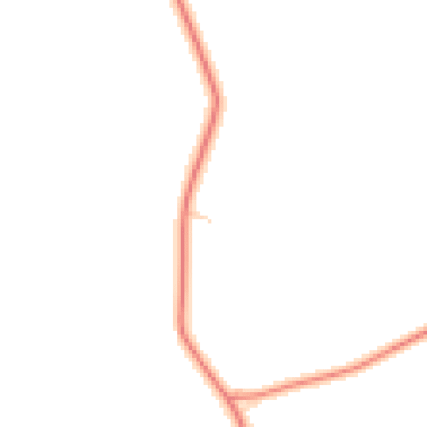 Daytime road noise heatmap for TN17 4AH