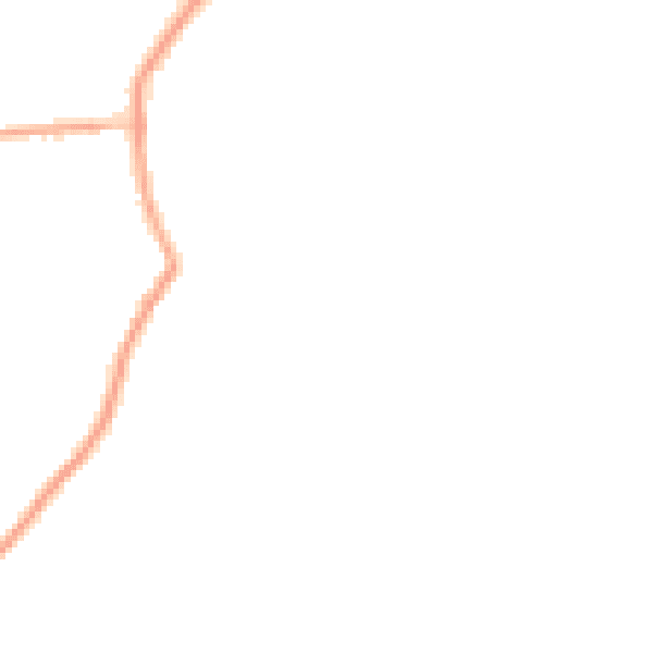 Night-time road noise heatmap for TN17 4AZ