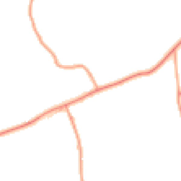 Daytime road noise heatmap for TN17 4BB