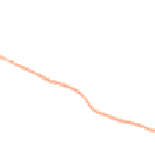 Night-time road noise heatmap for TN17 4DZ