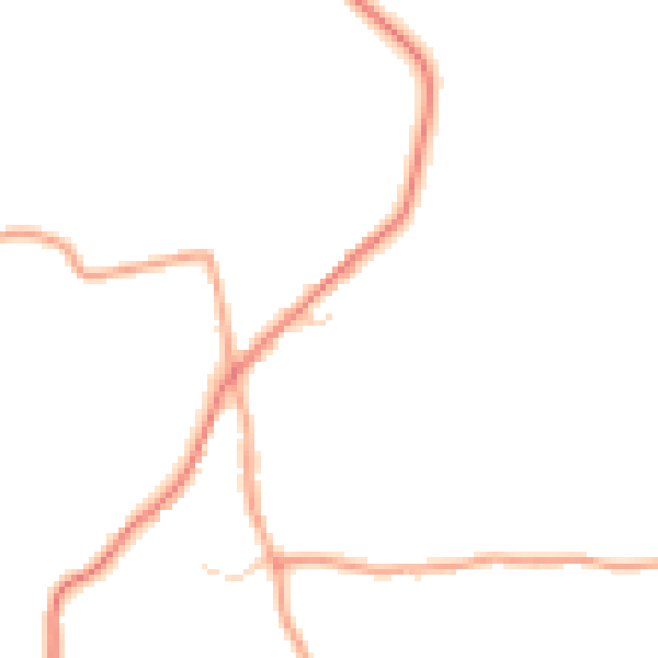 Daytime road noise heatmap for TN17 4HD