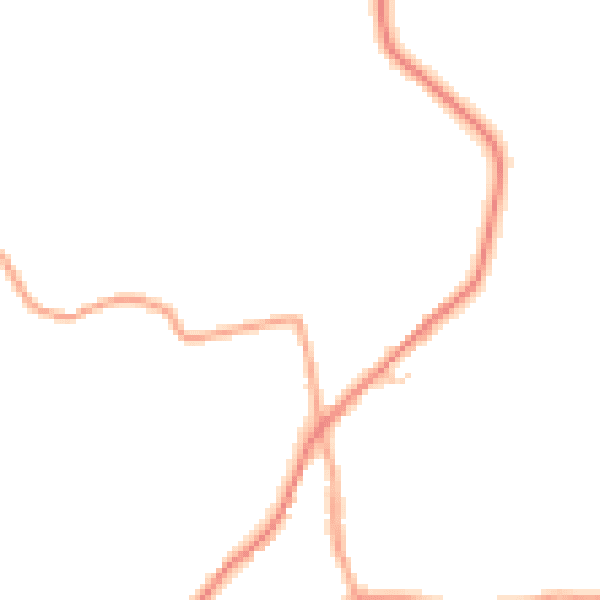 Daytime road noise heatmap for TN17 4HG