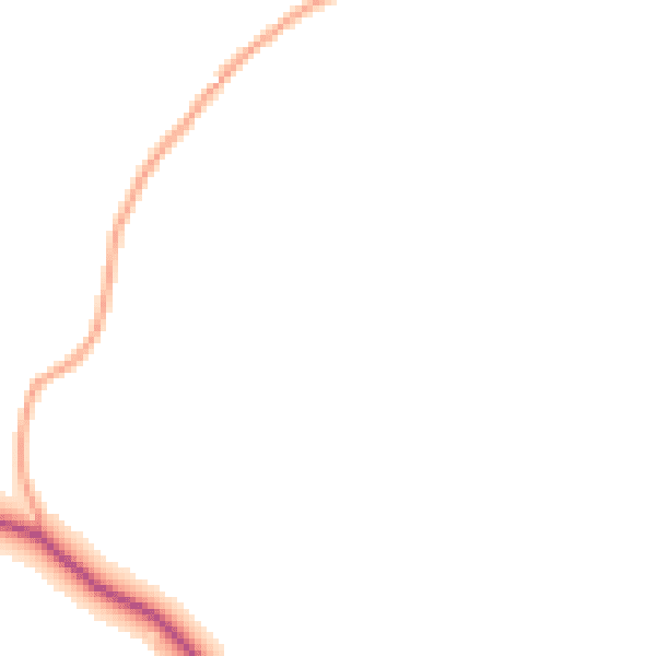 Daytime road noise heatmap for TN17 4JB