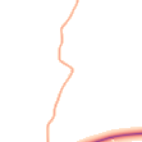 Daytime road noise heatmap for TN17 4JG