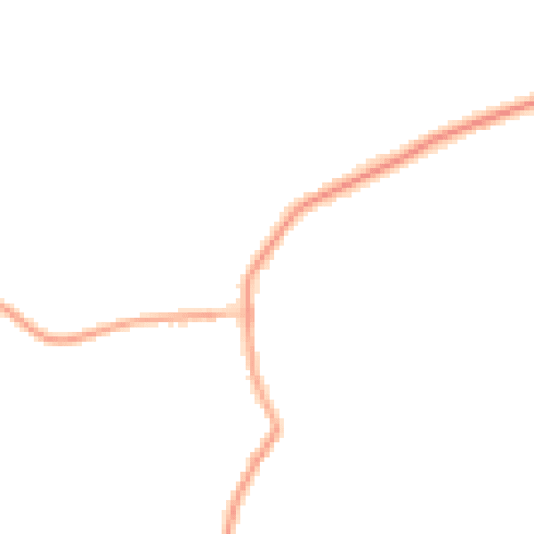 Night-time road noise heatmap for TN17 4LR