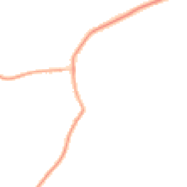 Night-time road noise heatmap for TN17 4LU