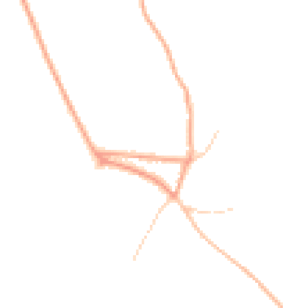 Daytime road noise heatmap for TN17 4NJ