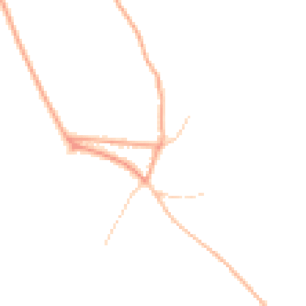Daytime road noise heatmap for TN17 4NL