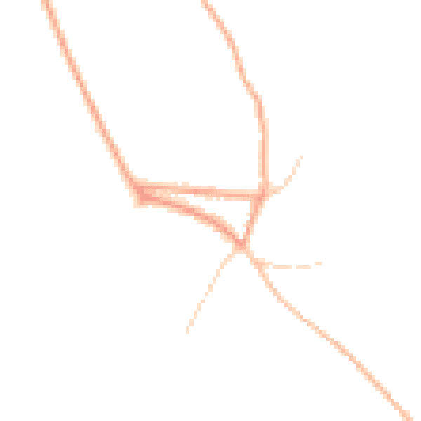 Daytime road noise heatmap for TN17 4NP