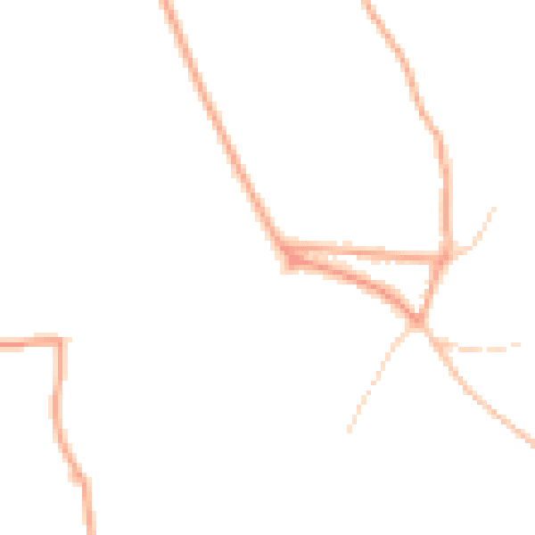 Daytime road noise heatmap for TN17 4NQ