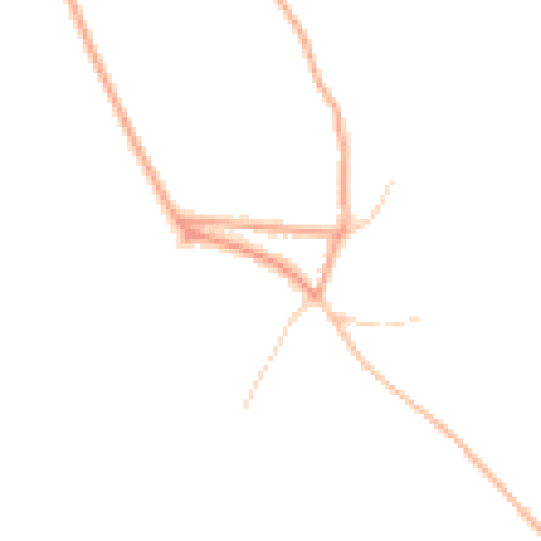 Daytime road noise heatmap for TN17 4NS