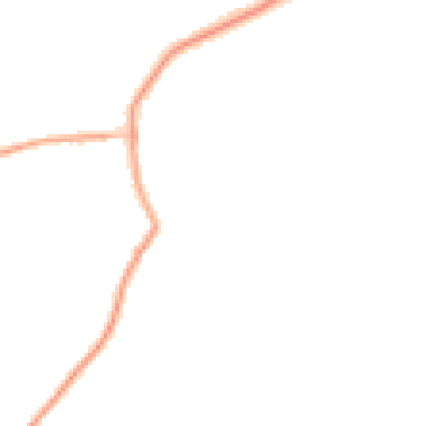 Night-time road noise heatmap for TN17 4NW