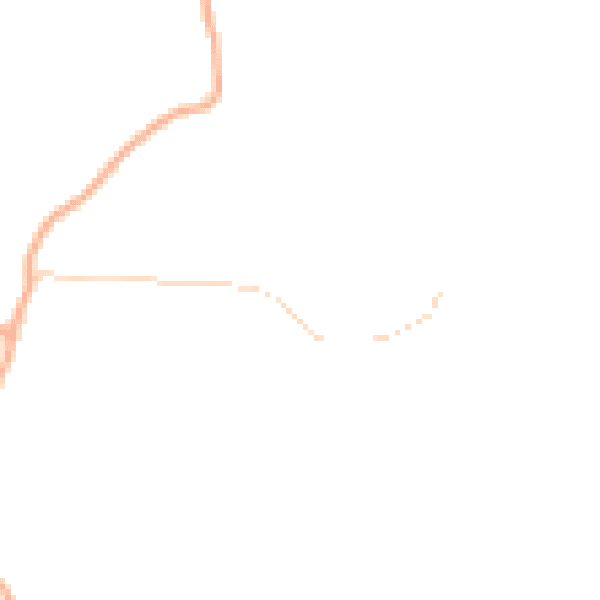 Daytime road noise heatmap for TN17 4NX