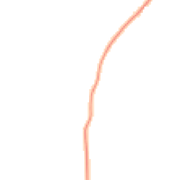 Night-time road noise heatmap for TN17 4PN