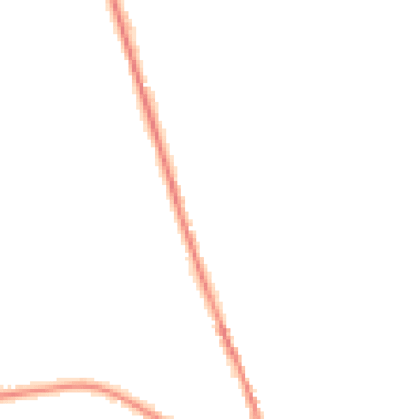 Night-time road noise heatmap for TN18 4BG