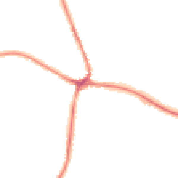 Night-time road noise heatmap for TN18 4ET