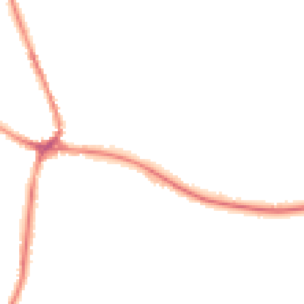 Night-time road noise heatmap for TN18 4PQ