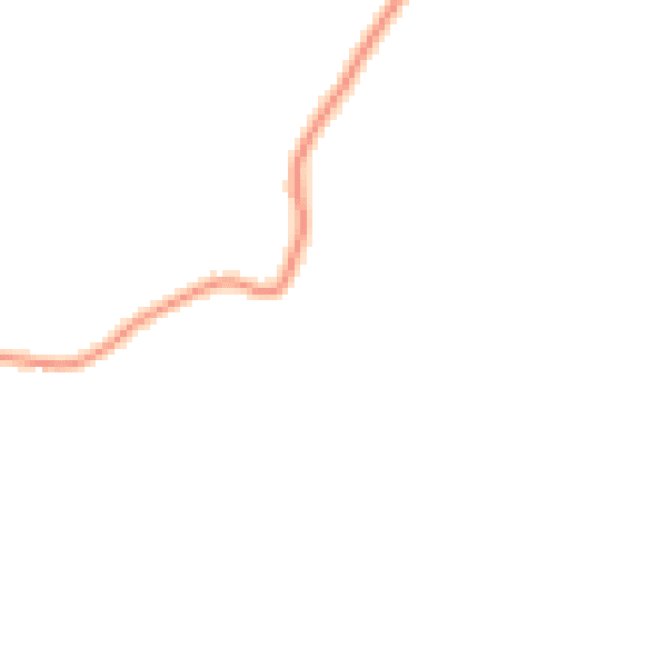 Daytime road noise heatmap for TN18 4RW