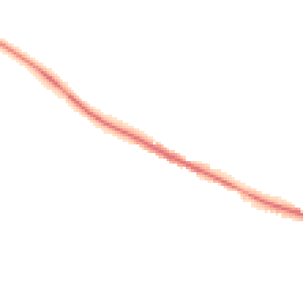 Night-time road noise heatmap for TN18 5HX