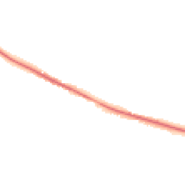 Night-time road noise heatmap for TN18 5JD