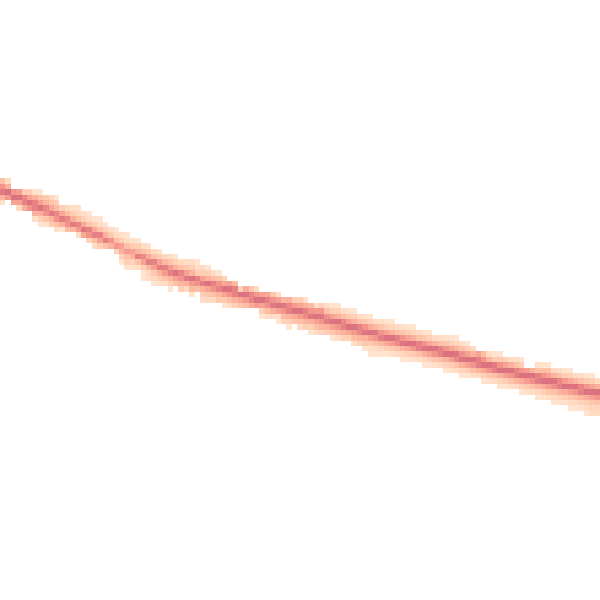 Night-time road noise heatmap for TN18 5JQ