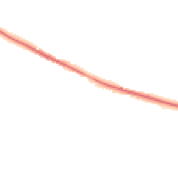 Night-time road noise heatmap for TN18 5JS