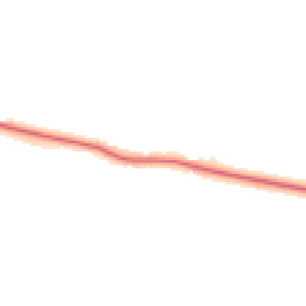 Night-time road noise heatmap for TN18 5PQ